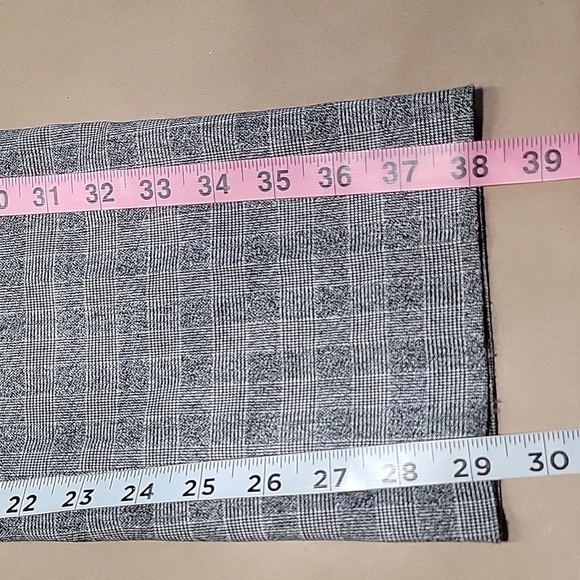 H&M Size 8 Black & White Plaid Dress Pants / Trousers, Exc. Used Condition - Picture 10 of 13